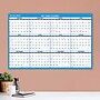 2027 AT-A-GLANCE 36" x 24" Yearly Dry Erase Wall Calendar, Reversible, White/Blue (PM200-28-27)~#|#~4214AD1D-1220-4266-88D387A270798A87_sc7