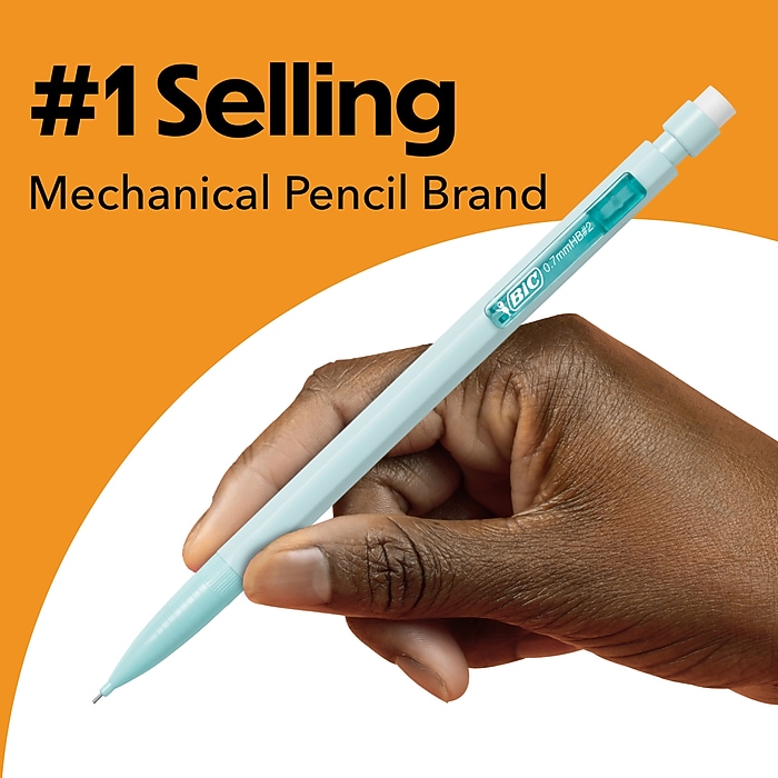 BIC Xtra-Smooth Mechanical Pencil, 0.7 mm, #2 Hard Lead, 40/Pack