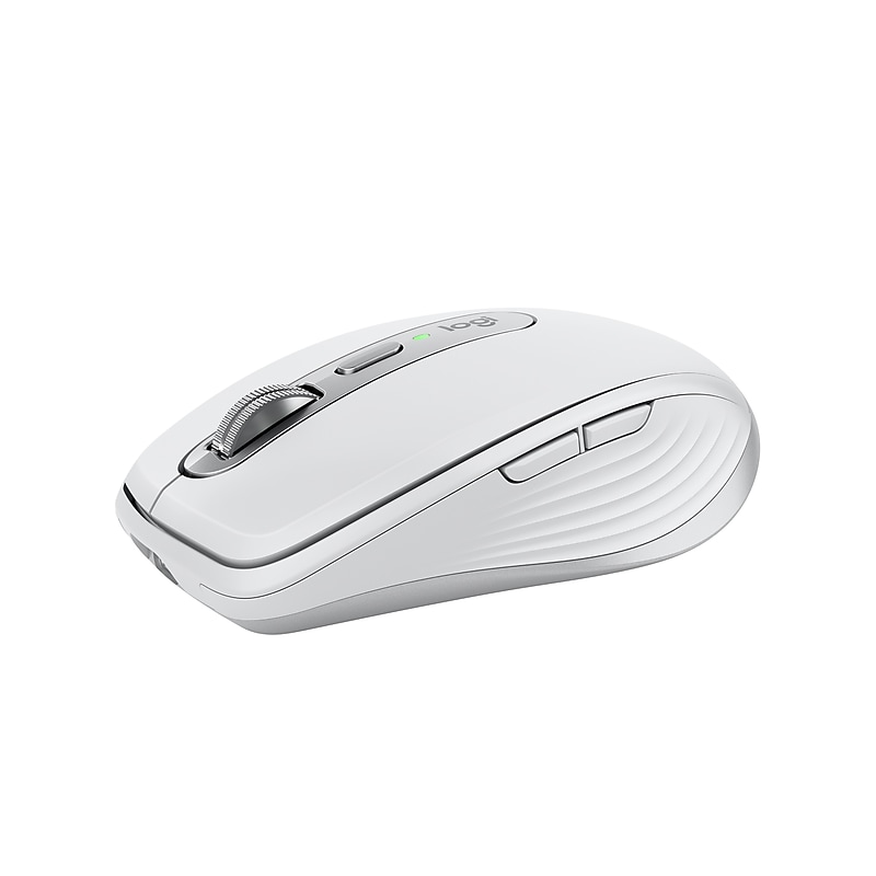 Logitech MX Anywhere 3S Wireless Optical Mouse, Pale Gray (910-006926) image 1