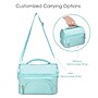 bentgo Deluxe Insulated Lunch Bag, 2-Compartment, Coastal Aqua (BGOBG2-CA)~#|#~4216A732-67AE-46BC-AAA6819B7C39DE7E_sc7