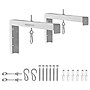Mount-It! 12" Universal Projector Screen Mount Universal Projector Wall/Ceiling Mount, 2/Pack, White (MI-631WHT)~#|#~421AC925-9BDA-4154-9C2321AAB84ACFF9_sc7