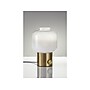 Adesso Lewis Incandescent/CFL Table Lamp, Antique Brass/White (6027-21)~#|#~42277CD7-59C9-4E6F-9CC311D73EC8B580_sc7