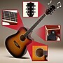 Hey! Play! 41" Acoustic Guitar, Brown (80-TT0079-BR)~#|#~42286309-2936-4BBC-98D3977DD99DA5E1_sc7