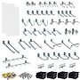 Triton Products DuraBoard Kit, (2) 24" x 48" x 1/4" Pegboards, 48 Hooks and 4 Bins (DB-2KIT)~#|#~4228D315-5E3B-4B74-ACF6FF1CA748373D_sc7