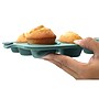 Starfrit Silicone 14" x 19.5" Mini Muffin Pan, Sage Green (092751-006-NEW1)~#|#~4229F91E-6421-4031-9942C53DABF3EE43_sc7