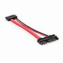 Rocstor Premium 0.5ft Cable, Female to Male, Red (Y10A341-RD)~#|#~422B19C1-52F9-4FA9-8984DDE28872A3CD_sc7