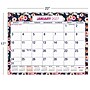 2026-2027 Excello Brands Large Print  22" x 17" Academic Monthly Desk Pad Calendar, Navy Floral (DP-AY26-2217-84)~#|#~4230A93C-5342-4102-B1C2FF0BD29B716C_sc7