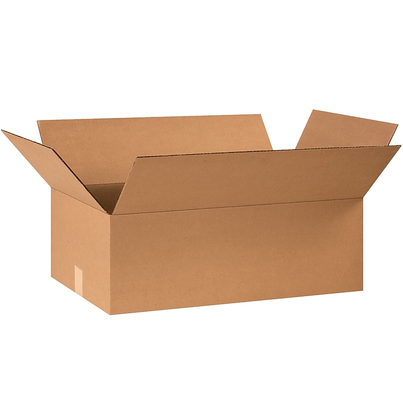 24" x 14" x 8" Shipping Boxes, 32 ECT, 20/Bundle (24148) image 1