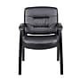Boss Office Products LeatherPlus Guest Chair, Black (B7509)~#|#~4239735E-0B1A-40D0-9E4A7C00284358BA_sc7