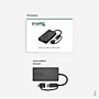 Plugable USB-C/A to HDMI Video Adapter, Male to Female, Black (UGA-HDMI-S)~#|#~423A3BF6-494A-4954-A83107C8FC37E6B5_sc7