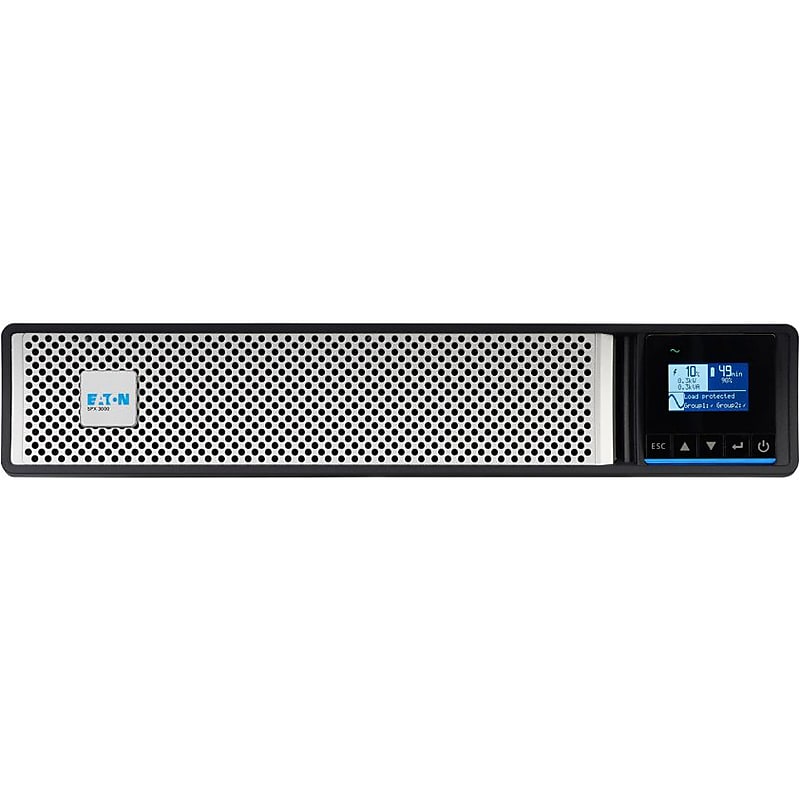Eaton 5PX G2 3000VA 7-Outlet UPS, Silver/Black (5PX3000RTG2) image 1
