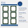 Avery Square Multipurpose Labels, 3" x 3", White, 60/Pack (19479370384)~#|#~4240A78A-1EEA-4AEF-8E3BC21FB3895372_sc7