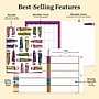 TF Publishing Pencils 9" x 11" Undated Teacher Planner, Paperboard Cover, Multicolored (99-9603)~#|#~42436D9C-03EF-4F85-96249747B442B9F0_sc7