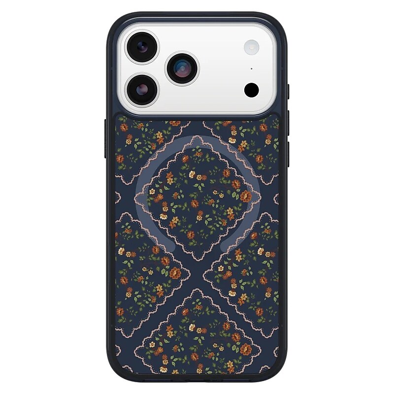 OtterBox Symmetry MagSafe Phone Case for Apple iPhone 17 Pro Max, Shock Absorbing,  Floral Romance (77-98904) image 1