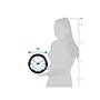La Crosse Technology Atomic Wall Clock, Metal, 10" (404-54667)~#|#~42524074-5DEC-4083-BB33B35D96E169D3_sc7