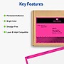 Avery Laser Shipping Labels, 5 1/2" x 8 1/2", Neon Pink, 200 Labels/Box (5948)~#|#~4255A2EB-B9C9-4B0B-963F4C779D4FA89A_sc7