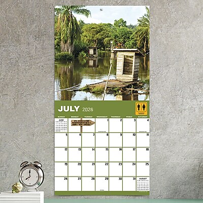 Outhouse Calendar 2026 Monthly Wall Calender 12 Ghana