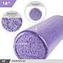 Jfit Foam Roller, Purple, 18" (WL18HDPL)~#|#~42587008-0C0D-4D34-826C1A3E53E6FB3C_sc7