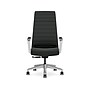 HON Cofi Fabric Swivel Executive Chair, Black/Polished Aluminum (HCFEU.W0.STC.P.H.UR10.CHSTC09.PA)~#|#~425A3F96-5D45-472B-AEBE9E42ED8E7604_sc7