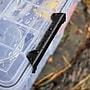Sterilite 54 Quart Gasket Box with Lid, Plastic, Clear/Black, 4/Carton (39349004)~#|#~425BC4A5-9184-4493-B36ABF4248697AB9_sc7
