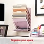 Staples 5-Pocket Metal Mesh Mountable Wall File, Letter Size, Dusty Pink (ST63848)~#|#~42606140-02DF-4516-8962C95678A2D5F6_sc7