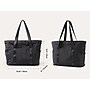BAGSMART Zoraesque Polyester Tote Bag, Black (BM0302003AN001)~#|#~4261A8C7-6616-48FF-B13D12029FC873CE_sc7