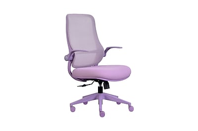 Tempur-Pedic Stratus Ergonomic Mesh/Fabric Swivel Executive Chair, Lilac (TP-STRATUS-LIL) Simolary simolary.com
