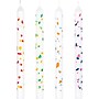 Creative Converting Confetti Print Birthday Candles, Multicolor, 240/Pack (365115)~#|#~42648815-5DB6-4B7D-81F524A5B63ADD4B_sc7