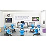 Luxor 24"W All-in-One Student Desk and Chair, Blue/Gray (STUDENT-MTACHR)~#|#~4265C366-71D2-491F-8A0024AA2FAA78F8_sc7