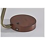 Adesso Louie AdessoCharge Table Lamp, Antique Brass/Wood (3015-21)~#|#~4270578E-C982-42C6-B7DF0B6C81403D99_sc7