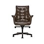 Thomasville Furniture Brooks Ergonomic Bonded Leather Swivel Executive Chair, Brown (51493-BRN)~#|#~427420AB-73C0-4E28-A6E3DDD30B7F1E02_sc7