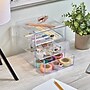 iDesign 3-Drawer Stackable Desktop Storage, Plastic, Clear (35300)~#|#~4275BEF2-3F12-494A-8B56242738A3F971_sc7