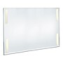 Azar Sign Holder, 22" x 17", Horizontal, Wall Mounted, Clear Acrylic, 2/Pack (122038-2PK)~#|#~4275F27D-8DB2-4BF9-8A7E593E7E89E177_sc7