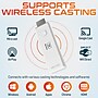 Delton D5 1080p Wireless HDMI Screen Mirroring Display Adapter, 98 ft Range, White (DVAD5WH)~#|#~42788BCF-1407-4932-932D5EE6282BDF27_sc7