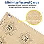 Avery Integrated Cards, 2" x 2", Matte Kraft Brown, 120/Pack (95269)~#|#~42789BAC-CC8B-423D-A903ECF379CFC836_sc7