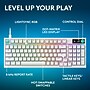 Logitech G316 X 98 Gaming Keyboard, Tactile Switches, White (871A07)~#|#~4278DEC3-3F06-449D-801E0F482CDCC7D4_sc7
