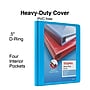 Staples Heavy Duty 1/2" 3-Ring View Binder, D-Ring, Light Blue (ST56284-CC)~#|#~427A2975-A780-4E8A-A71FEA72AA6DF4D8_sc7