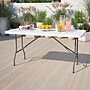 Flash Furniture Kathryn Folding Table, 60" x 30", Granite White (RB3060)~#|#~427E683B-BB0C-4045-A3ACA1559E114461_sc7