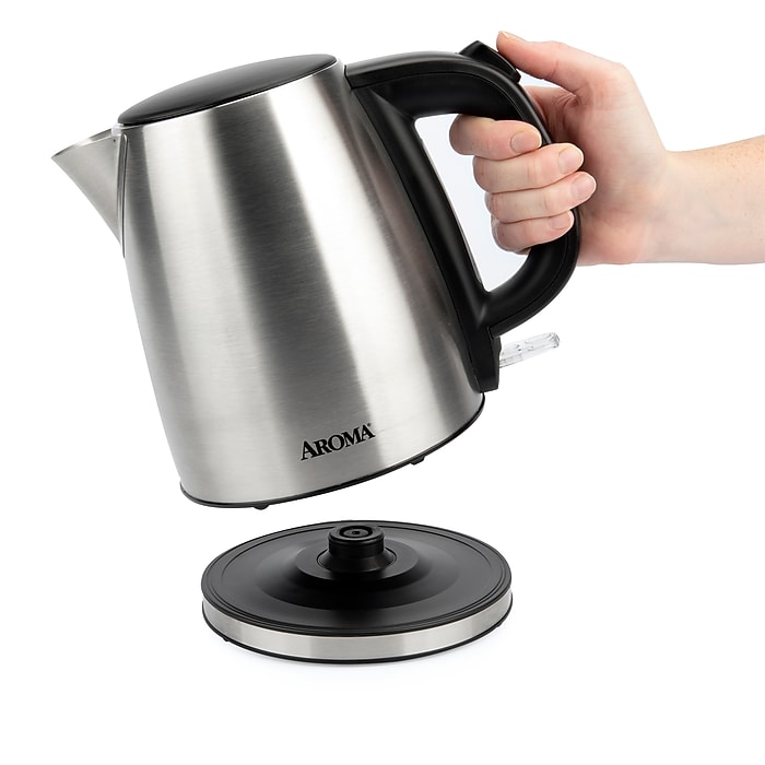 Aroma AWK-267SB Stainless Steel Electric Kettle, 4-Cups, Silver