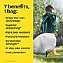 Glad ForceFlex Tall 13 Gallon Drawstring Kitchen Trash Bag, Gain Lavender with Febreze Freshness, White, 80 Total Bags (78533)~#|#~4281B851-18A7-4B47-864DD88B51D67616_sc7