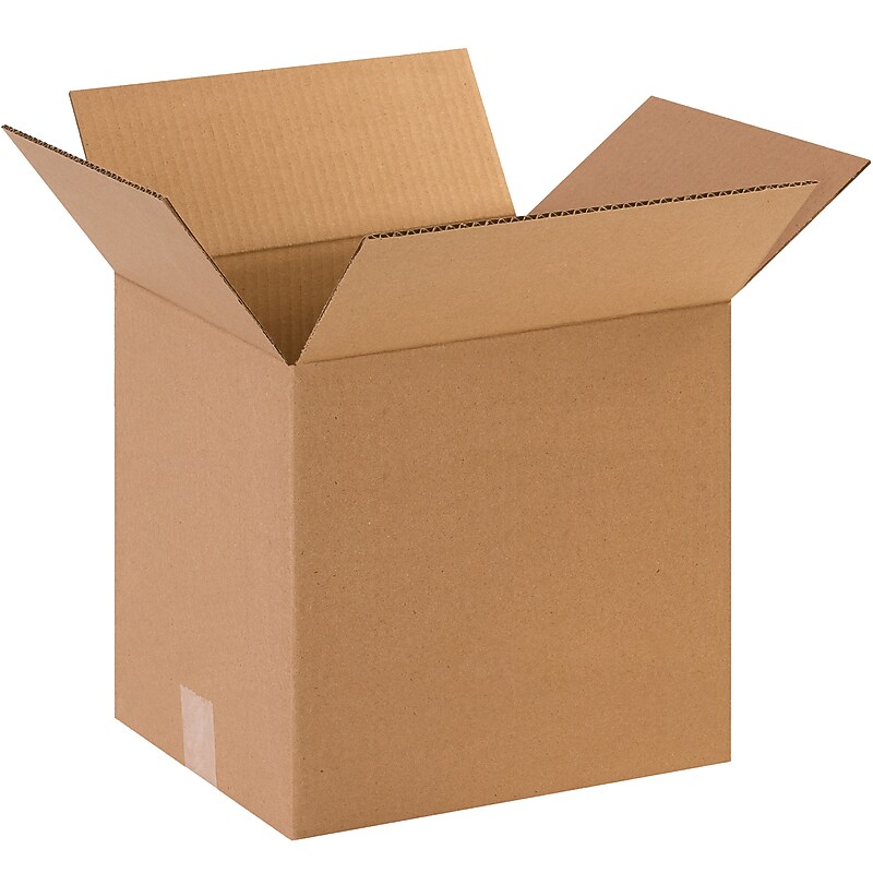 13" x 10" x 13" Shipping Boxes, 32 ECT, 25/Bundle (131013) image 1