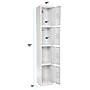 AdirOffice 72"H 4-Tier White Storage Locker (ADI629-204-WHI-DL)~#|#~4288529E-57B9-4CF6-8E33B29D156DC012_sc7
