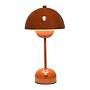 Simple Designs Mushroom Magic Dimming 11.80" LED Touch Table Lamp, Portable & Rechargeable, Orange (LD1069-ORG)~#|#~428CDCD5-2133-4177-A15EC68D355BE346_sc7
