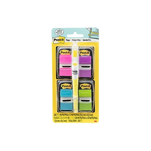 Post-it Drapeaux 320 Flags Assorted Colors - Marqueurs Pages Et Documents