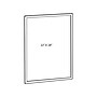 Azar  22" x 28" Snap Frame Poster Holder, Wall Mounted, Silver, Metal (300222-SLV)~#|#~428EB80E-A490-4544-B0B0024C576487B1_sc7