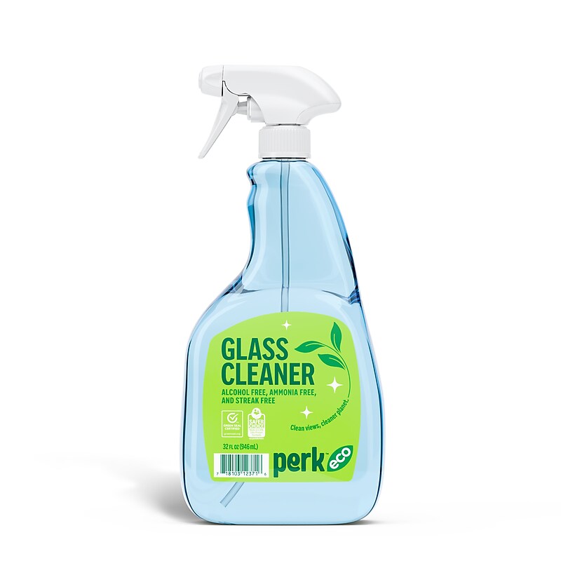 Perk Eco Glass Cleaner, Ready To Use, 32 oz. (PK611032-A) image 1