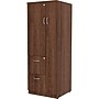 Lorell Essentials Series 65.6" Laminate Tall Storage Cabinet With 2 Drawers, Walnut (LLR69889)~#|#~4294BD48-F81F-40CA-BD39300E45478A4F_sc7