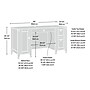 Sauder Carson Forge 59"W Computer Desk, Washington Cherry (422032)~#|#~429627D3-91AC-426F-AF0E5ED4C130A76F_sc7