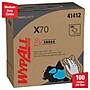 WypAll PowerClean X70 Cloths, 8.34" x 16.8", Blue, 100 Sheets/Box, 10 Boxes/Carton (41412)~#|#~4298968D-AE0E-4665-87DAC515DD45C98D_sc7