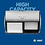 Georgia-Pacific Compact 2-Roll Side-by-Side Coreless Toilet Paper Dispenser, Faux Stainless (56796A)~#|#~4298DBA2-D6D6-432F-BFECA5B5D609A0F0_sc7
